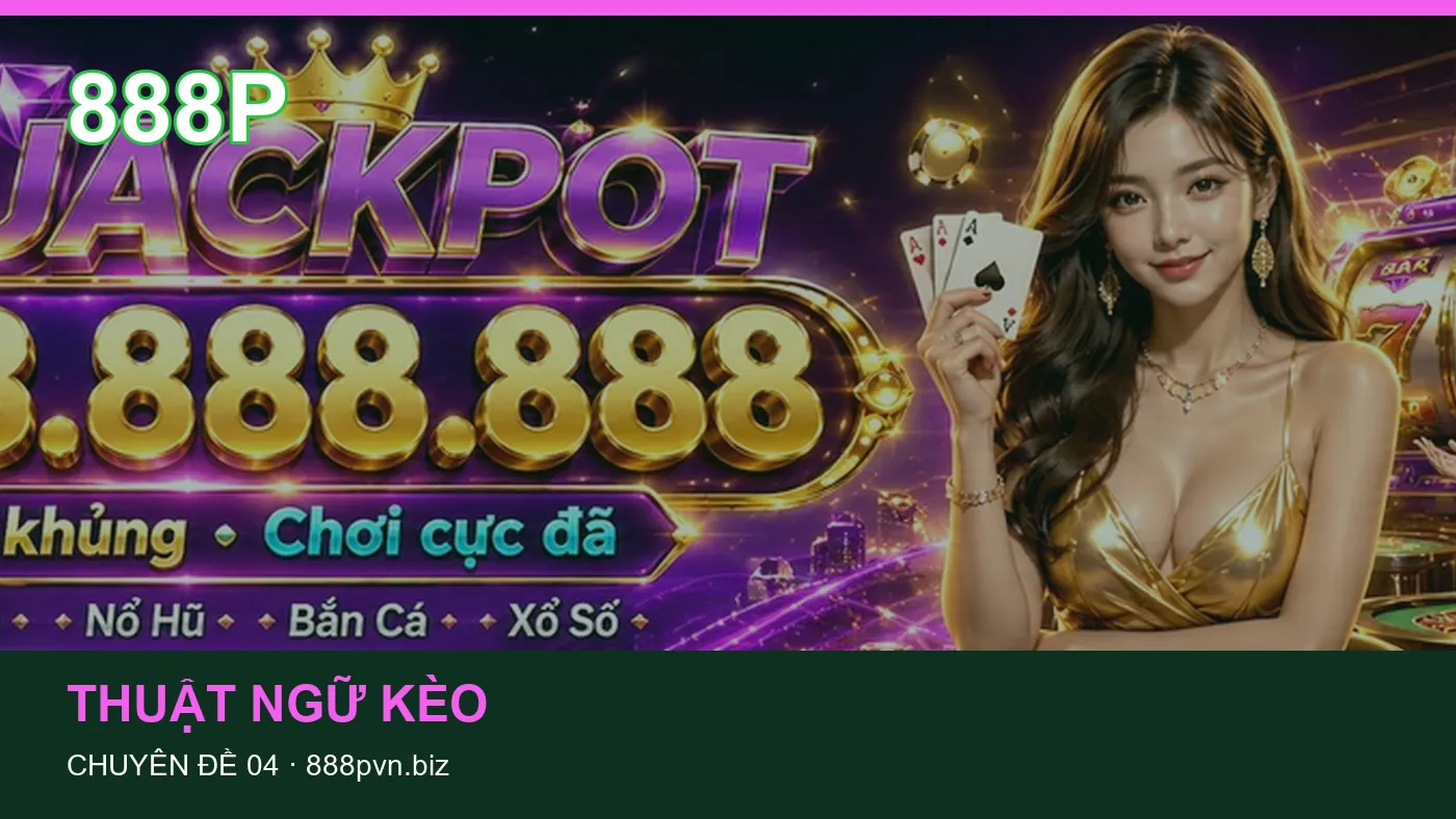 Đối chiếu nguồn và thời điểm cập nhật trong Thuật ngữ kèo của 888P